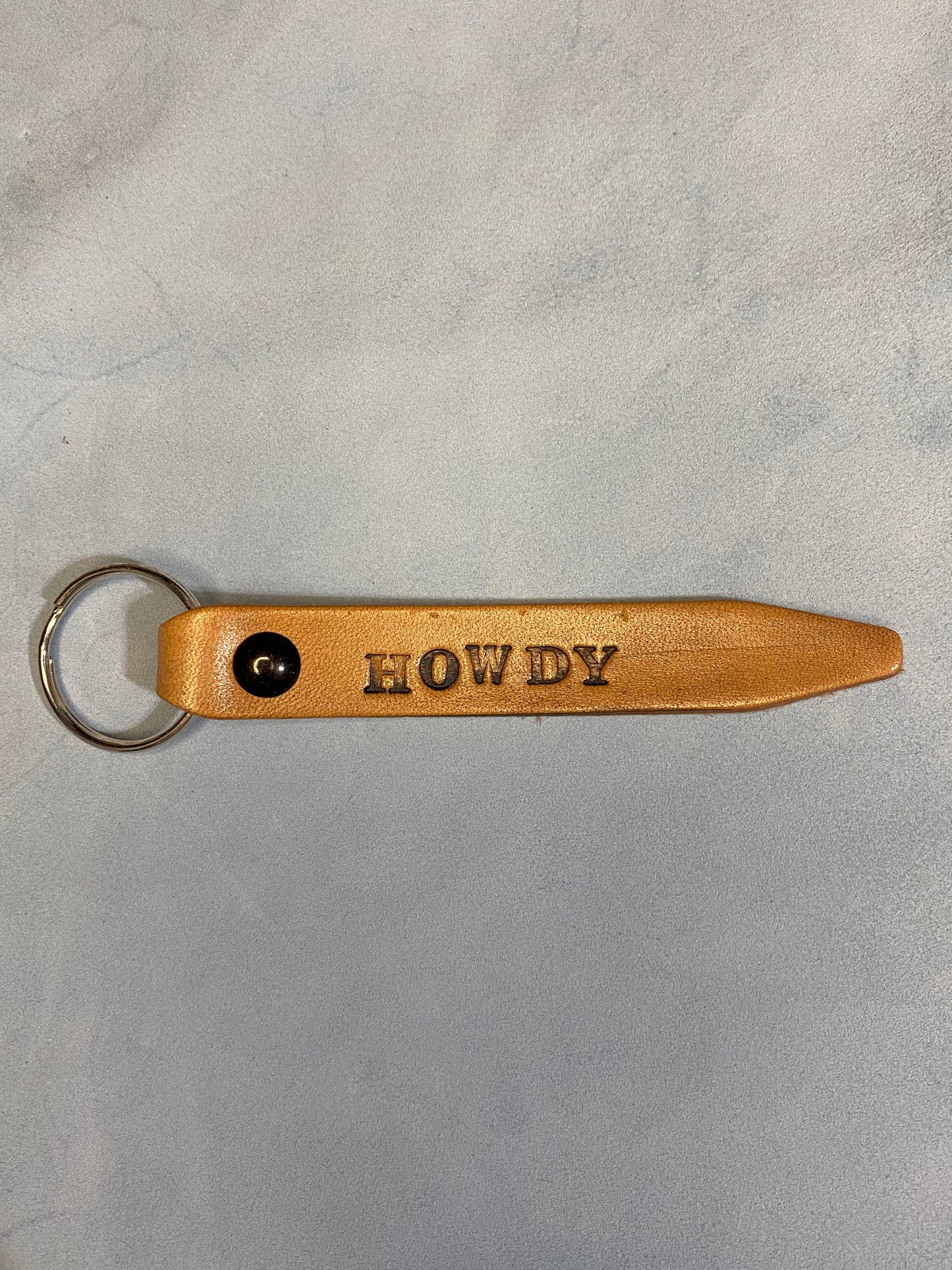 Howdy Keychain