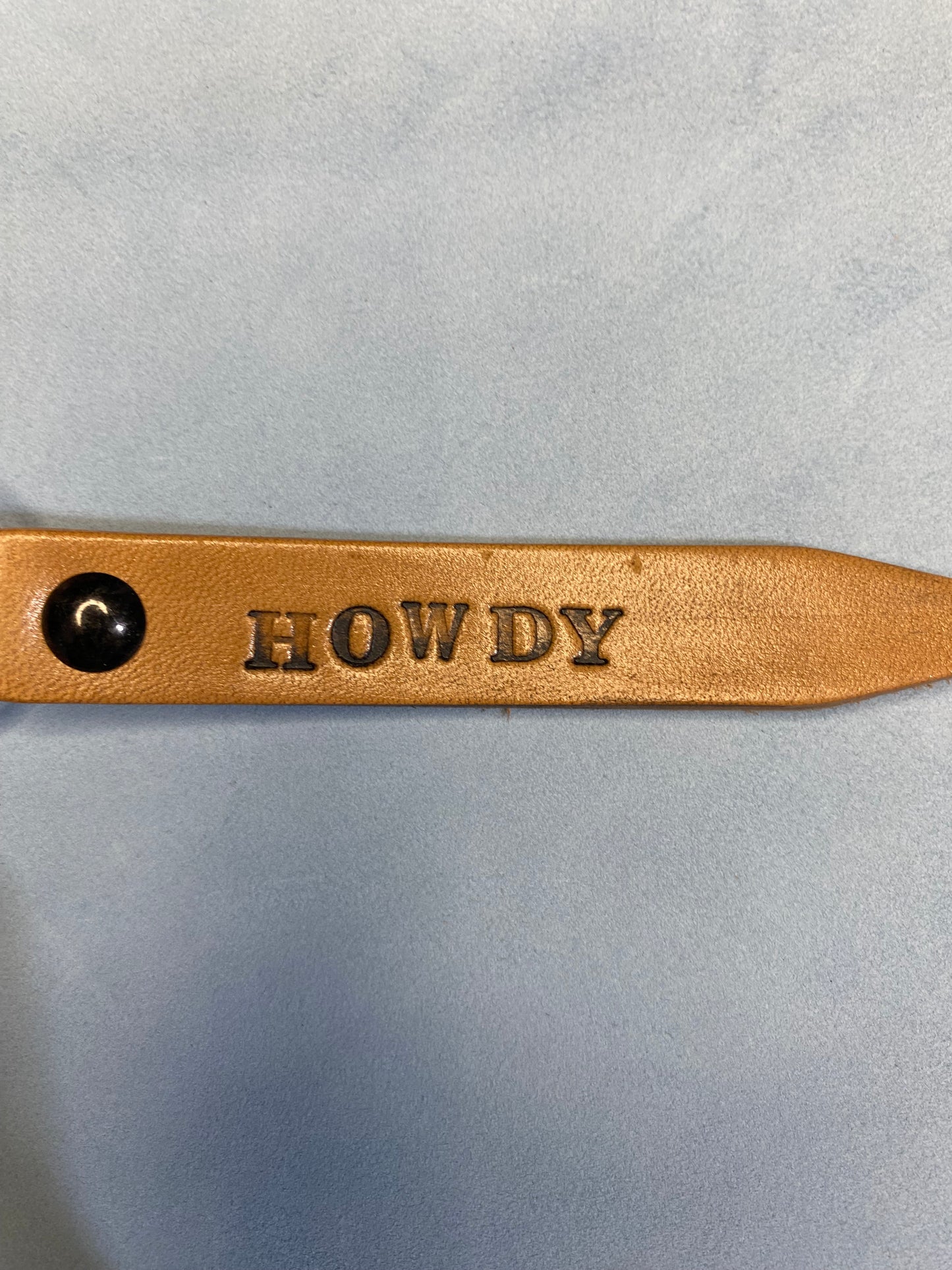 Howdy Keychain