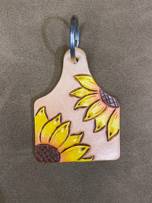 Sunflower Keychain